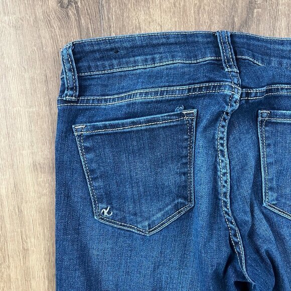 Kut from the Kloth Catherine Mid Rise Boyfriend Distressed Jeans Sz 4 - Picture 10 of 11